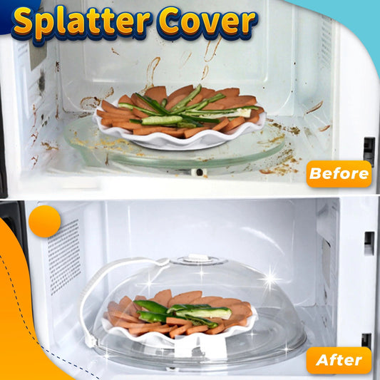 🔥Last Day 50% OFF - Microwave Anti-Splatter Cover