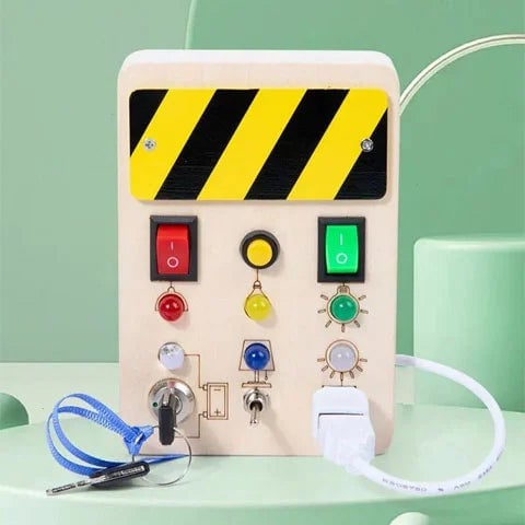 Wooden Busy Board Switch Control - Buy 2 Free Shipping
