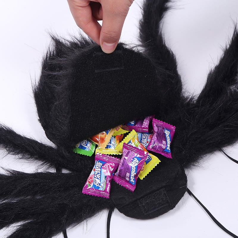 Halloween Spider Shaped Candy Backpack