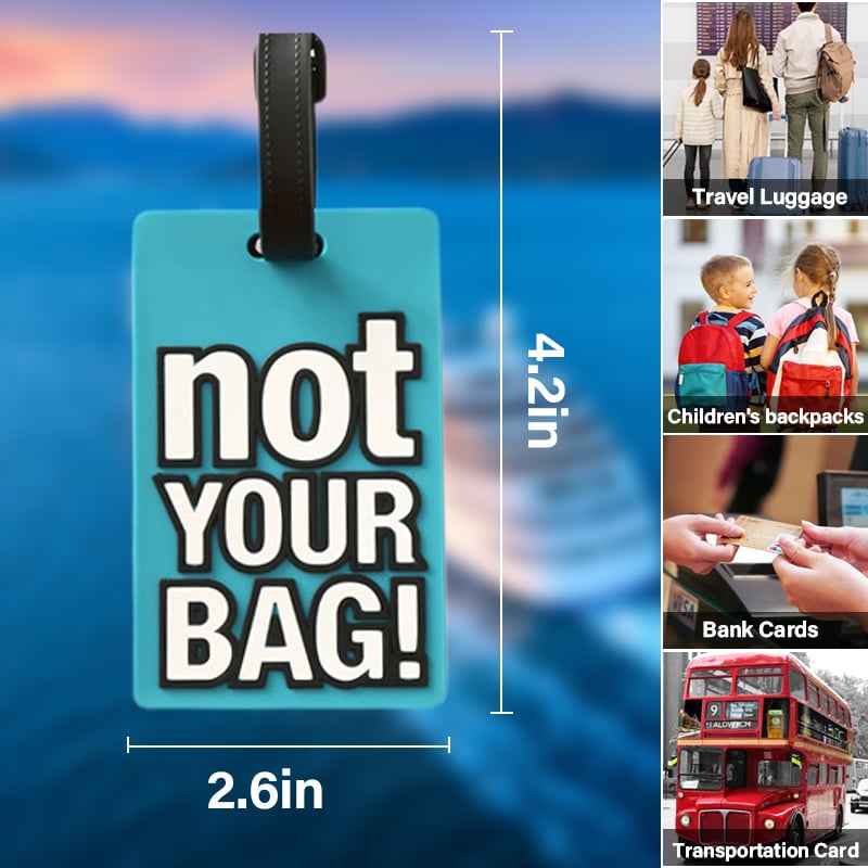 🔥2025 SALE -Fashionable Luggage Tags & Backpack Charms