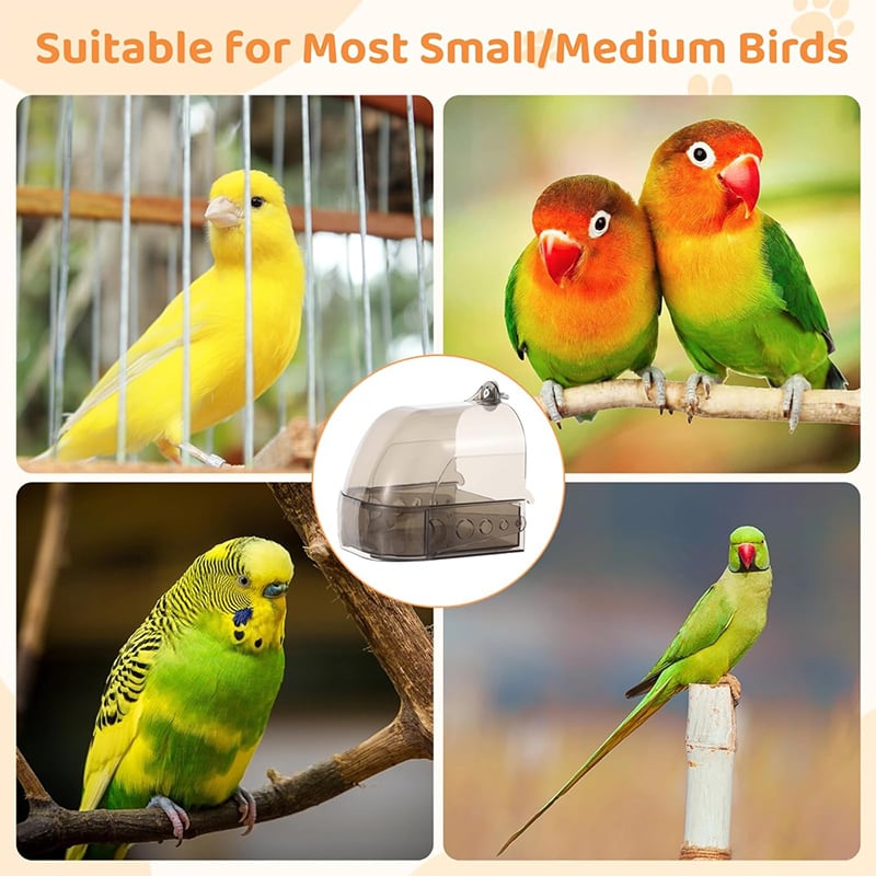 ✨2025 New Release -49% Off -🐦 Bird Bathing Box - Give your bird the most comfortable bathing experience 🛁