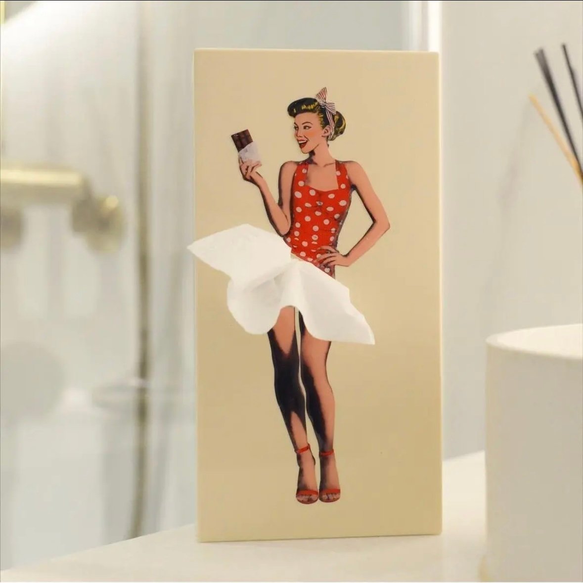 🔥LAST DAY 49% OFF🎁Flying Skirt Tissue Box