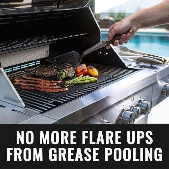 🔥Non-stick BBQ Grill Mesh Mat
