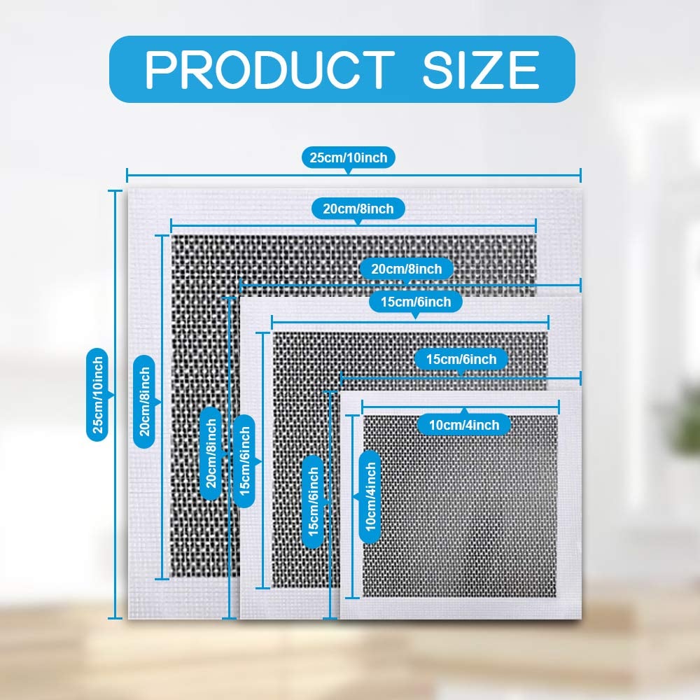 Aluminum Wall Repair Patch Kit(4/6/8 inch)