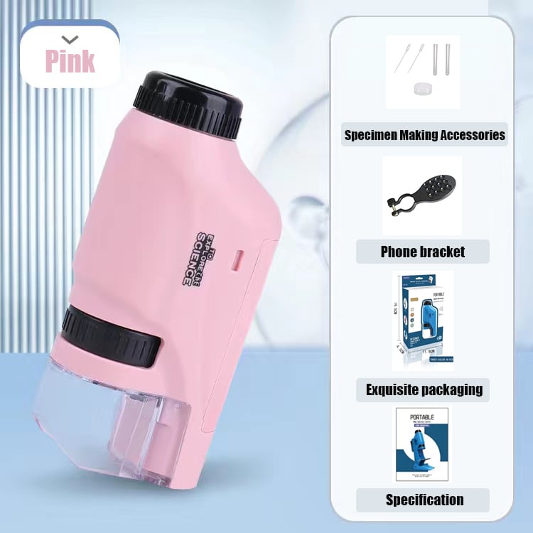 Kid's Portable Pocket Microscope
