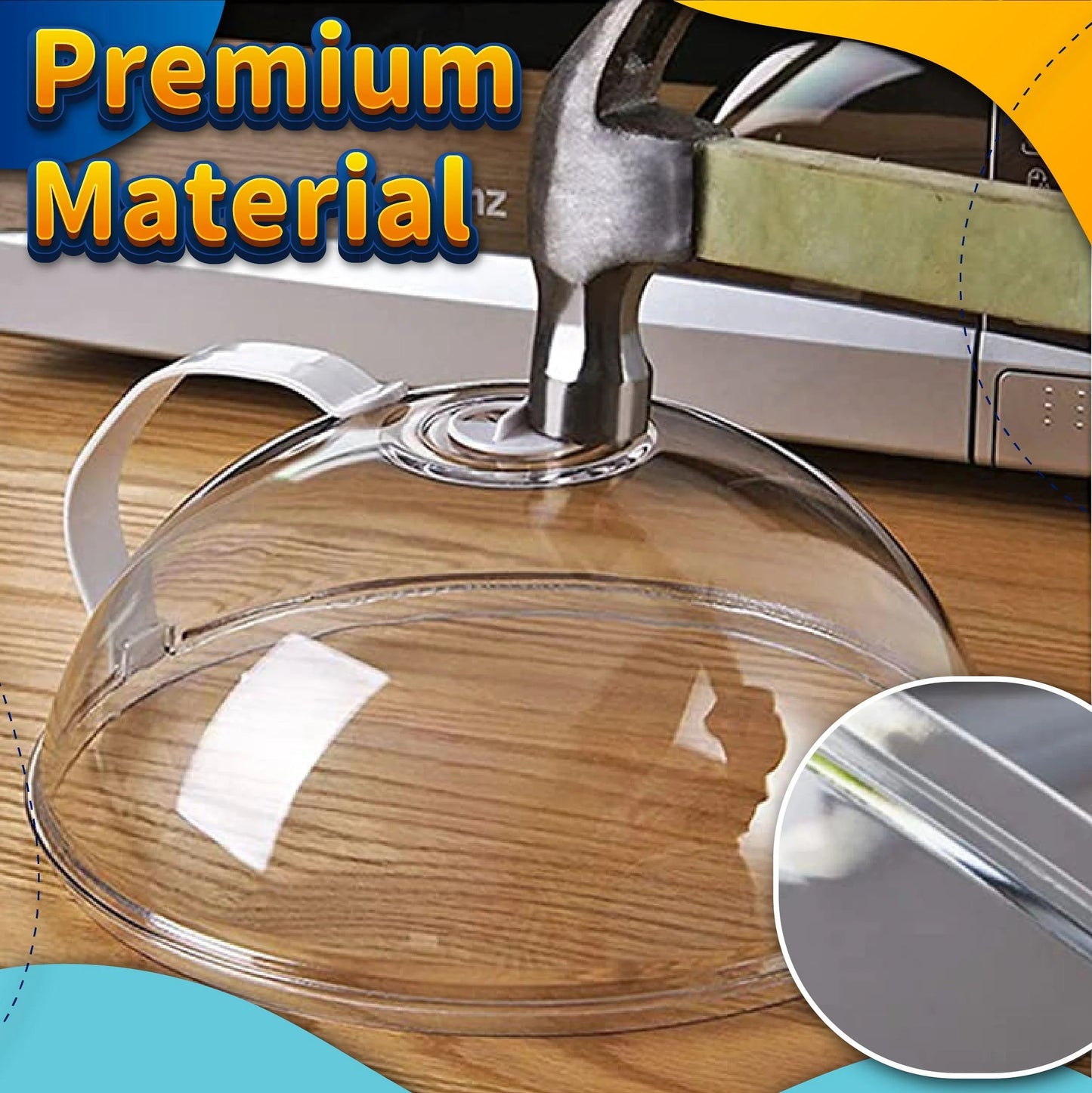 🔥Last Day 50% OFF - Microwave Anti-Splatter Cover