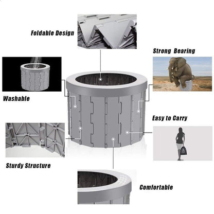Portable Toilet For Outdoor Camping Travelling