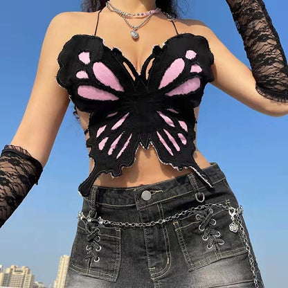 🔥Last Day 50% OFF🔥Butterfly Corset Short Vest