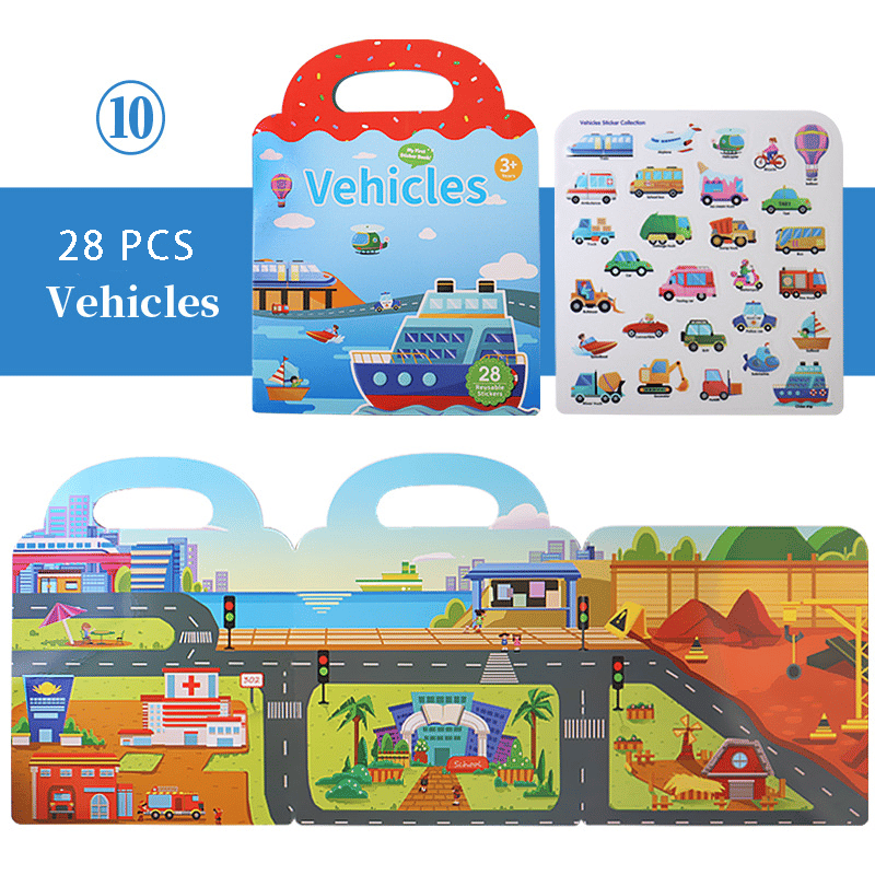 🔥Last Day 50% OFF🔥Jelly Sticker Book - Buy 3 Free Shipping