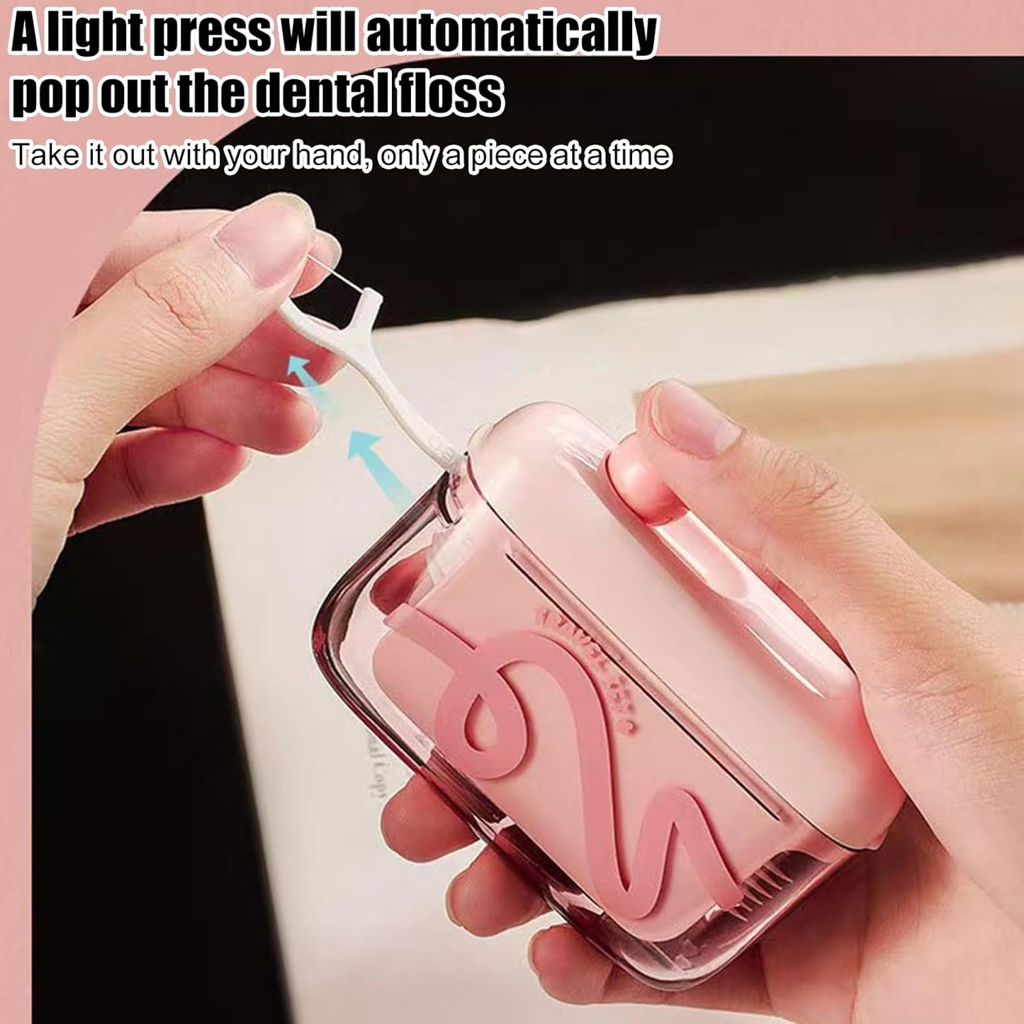 🎒✨🦷Floss Dispenser, Portable Flosser, Automatic Thread Holder