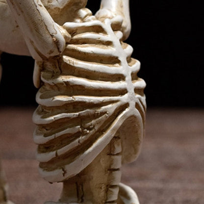 Yoga Skeleton Statue Ornaments Set