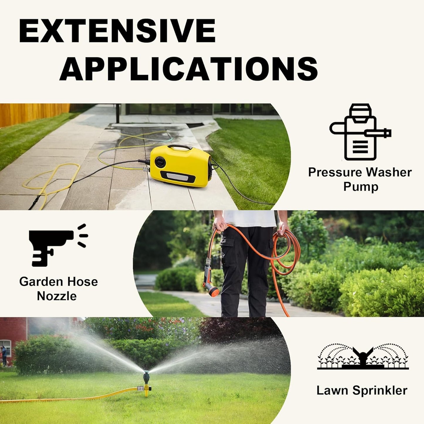 🔥2025 SALE - Garden Hose Quick Connector 3/4 Inch
