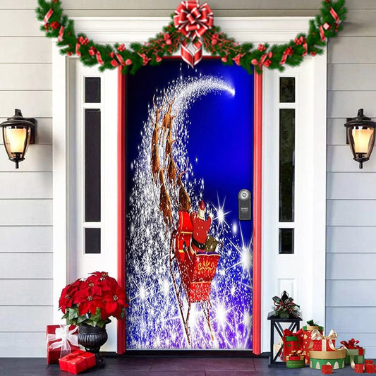 🎄18#🎄Santa's Christmas curtain