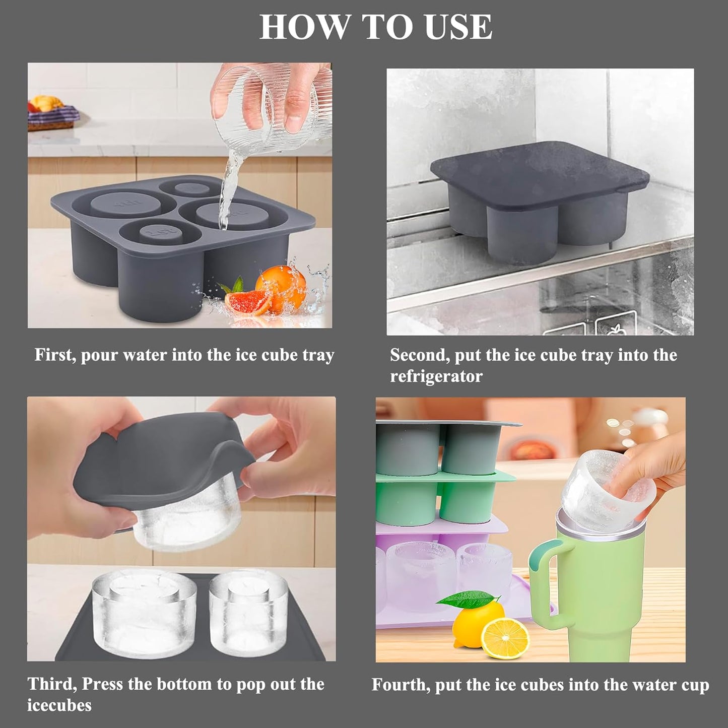 🔥Last Day Promotion 49% OFF🔥 Cylinder Ice Mold for Tumbler Cup