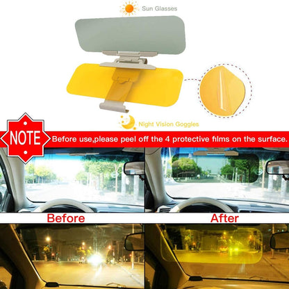 Last Day 50% OFF - Anti-Glare Safety Day and Night Driving Car Visor Extender