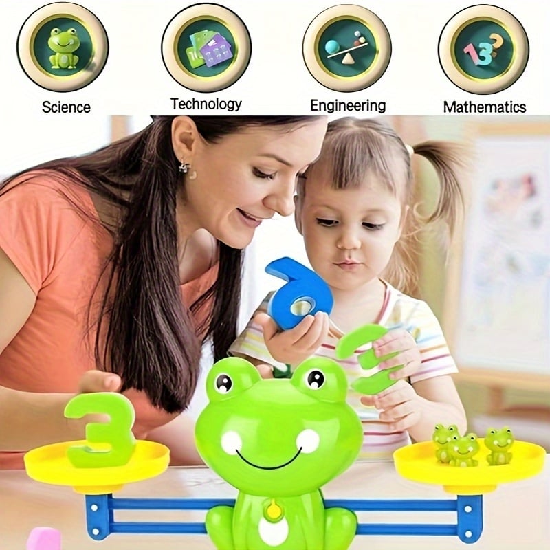 🔥LAST DAY 48% OFF🔥Educational Frog Balance Number Toy
