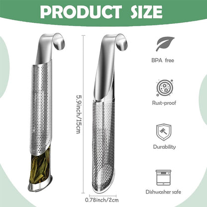 🎁2025 SALE-Tea Infuser Strainer with Handle
