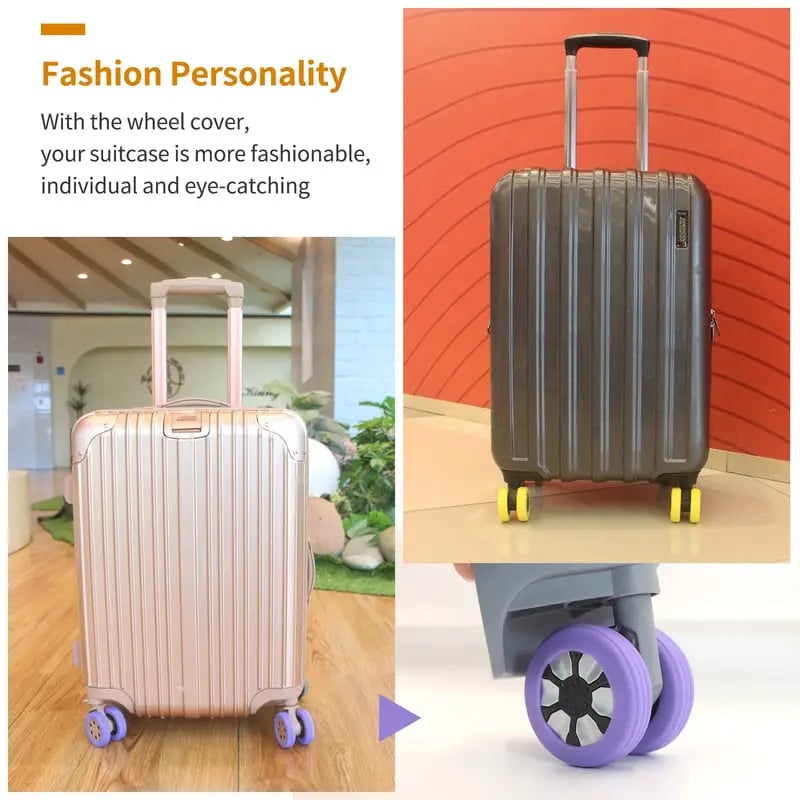 8 Pcs Luggage Compartment Wheel Protection Cover- Hot Sale🔥