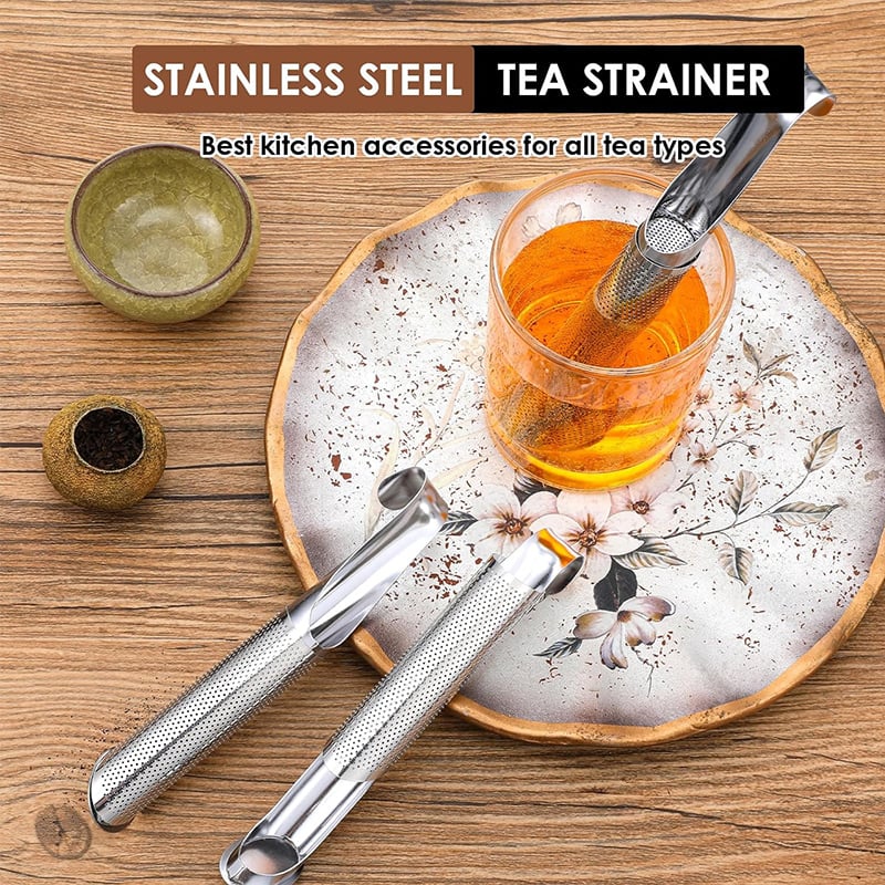 🎁2025 SALE-Tea Infuser Strainer with Handle