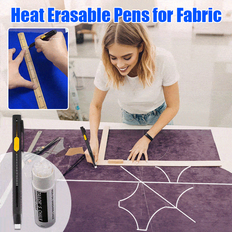 🔥Hot Sale 49% OFF-Heat Erasable Pens for Fabric