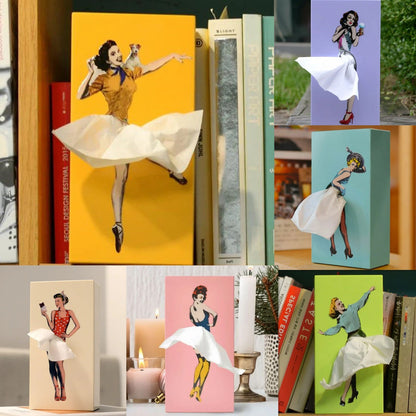 🔥LAST DAY 49% OFF🎁Flying Skirt Tissue Box