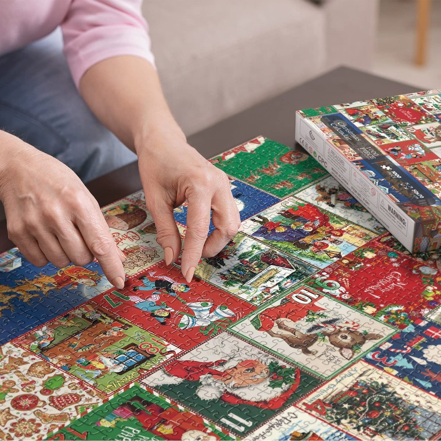 🎄Christmas Advent Calendar Jigsaw Puzzle - Buy 2 Free Shipping