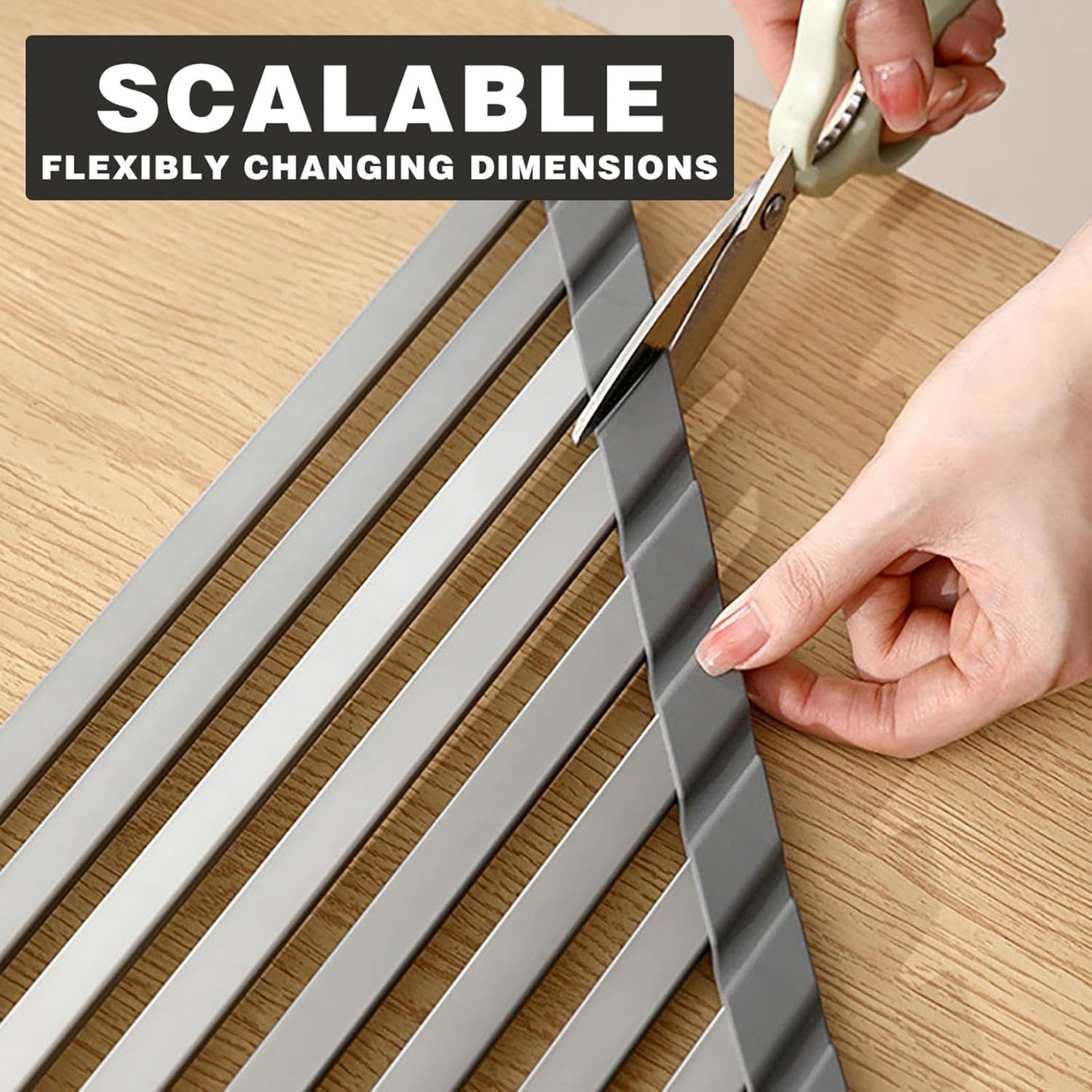 🔥Foldable Triangle Roll-Up Dish Drying Rack