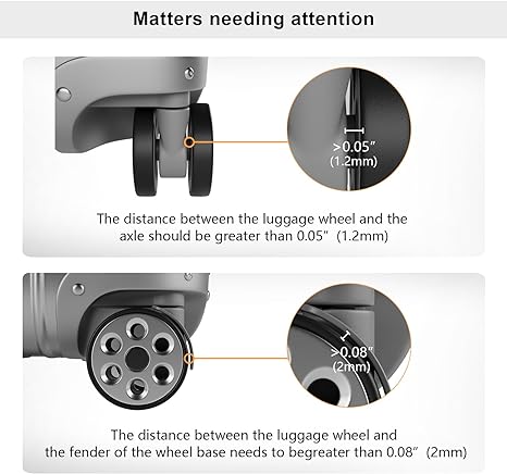 8 Pcs Luggage Compartment Wheel Protection Cover- Hot Sale🔥