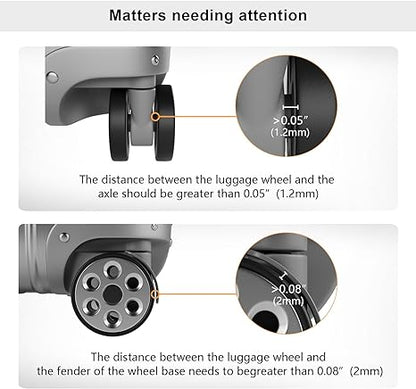 8 Pcs Luggage Compartment Wheel Protection Cover- Hot Sale🔥