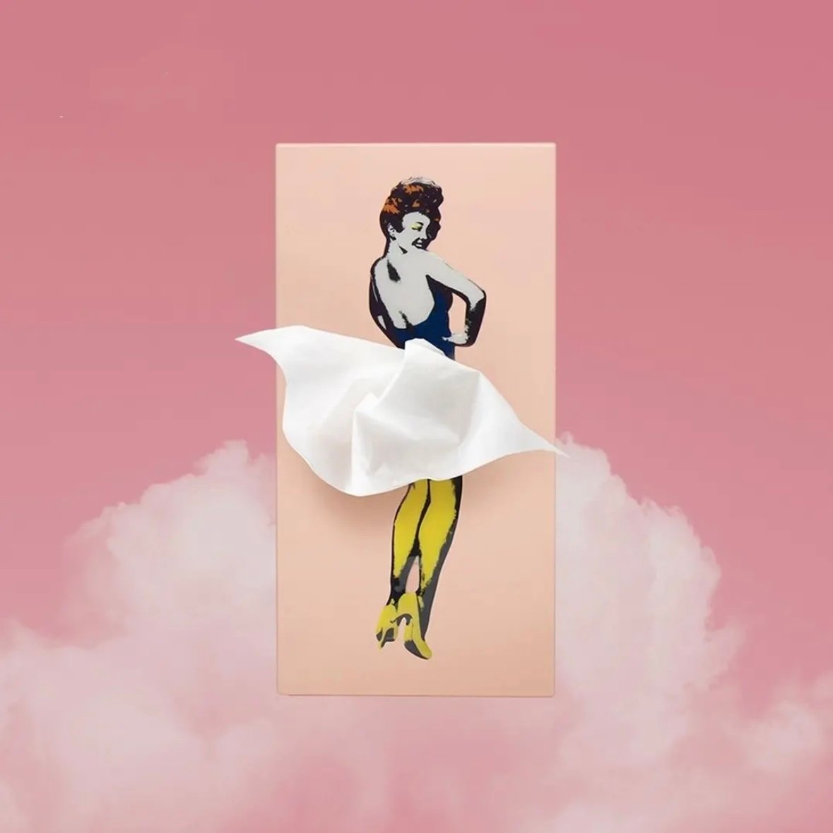 🔥LAST DAY 49% OFF🎁Flying Skirt Tissue Box