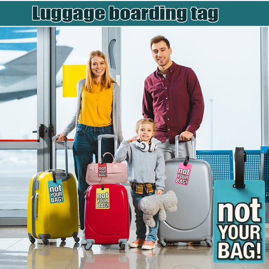 🔥2025 SALE -Fashionable Luggage Tags & Backpack Charms