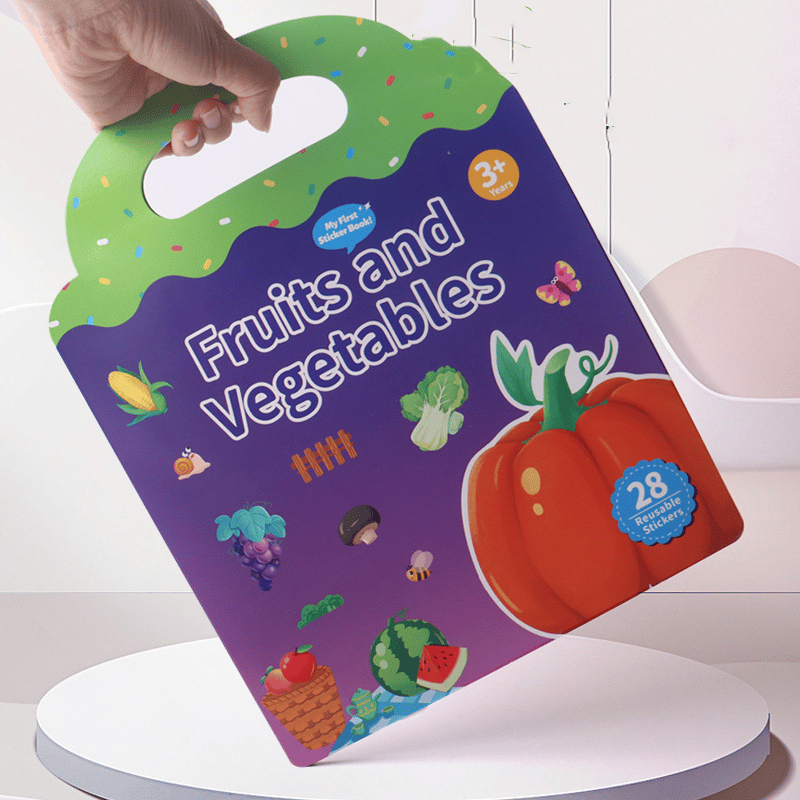 🔥Last Day 50% OFF🔥Jelly Sticker Book - Buy 3 Free Shipping