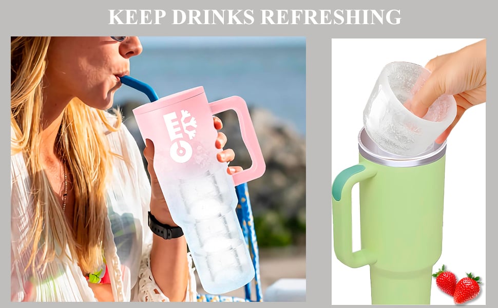 🔥Last Day Promotion 49% OFF🔥 Cylinder Ice Mold for Tumbler Cup