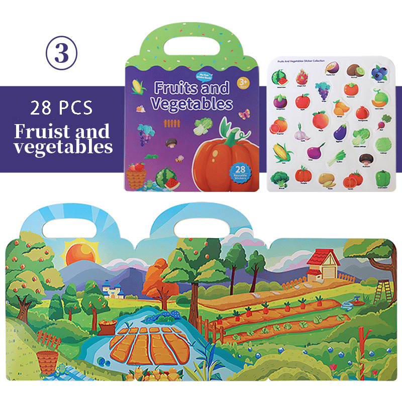 🔥Last Day 50% OFF🔥Jelly Sticker Book - Buy 3 Free Shipping