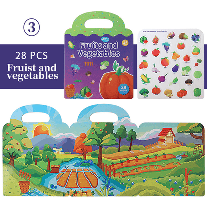 🔥Last Day 50% OFF🔥Jelly Sticker Book - Buy 3 Free Shipping