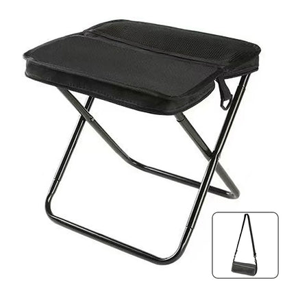 Foldable Backpack Stool Portable Folding Stool with Carry Bag Lightweight Mini Easy Carry Outdoor Chair for Travel for Travel