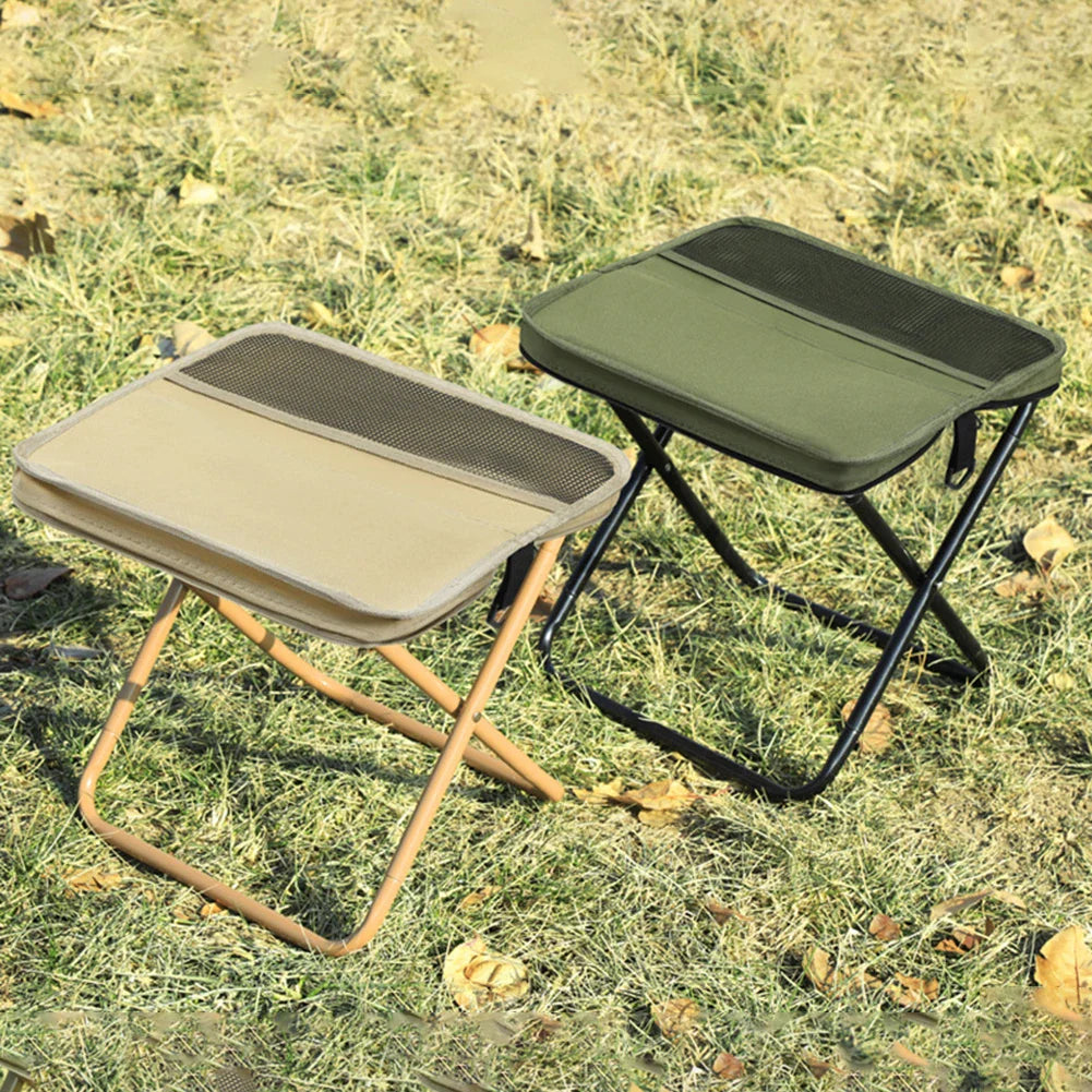 Foldable Backpack Stool Portable Folding Stool with Carry Bag Lightweight Mini Easy Carry Outdoor Chair for Travel for Travel