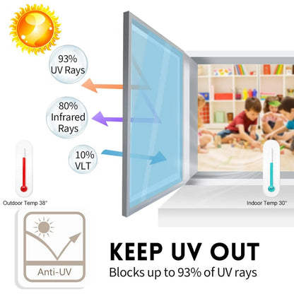 🔥HOT SALE - Privacy Sun Blocking Anti UV Reflective Window Film