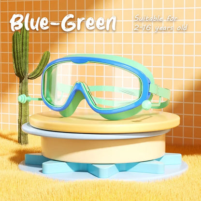 🎉Last Day Promotion 49% OFF - 🔥HD children's large frame waterproof and anti-fog swimming goggles