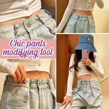 🔥LAST DAY 50% OFF🔥Nail-free Waist Buckle Set