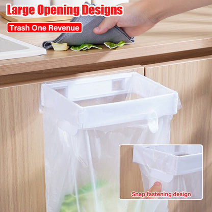 🔥Foldable Trash Rack Kitchen Trash Organizer Multifunctional Portable Hanging Trash