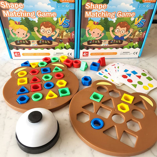 🔥 Clearance Sale 🔥 Shape Matching 2 Players Game