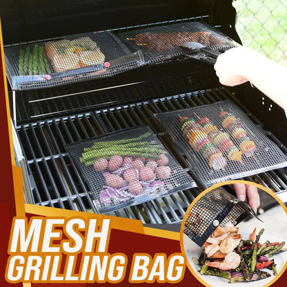🔥Clearance Sale 48% OFF🔥Reusable Non-Stick BBQ Mesh Grilling Bags