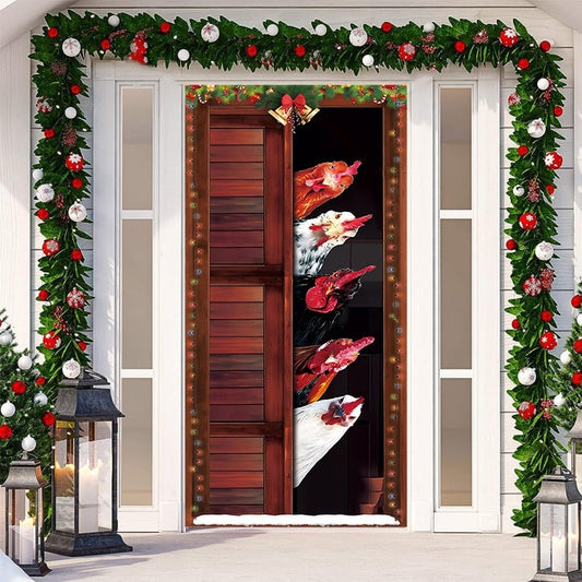 🎄29#🎄Santa's Christmas curtain