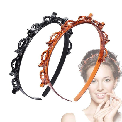 🔥LAST DAY SALE 49% OFF-Bangs Hairstyle Hairpin Headband✨