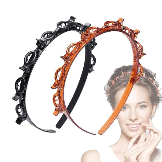 🔥LAST DAY SALE 49% OFF-Bangs Hairstyle Hairpin Headband✨