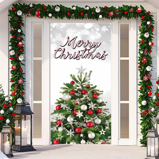 🎄32#🎄Santa's Christmas curtain