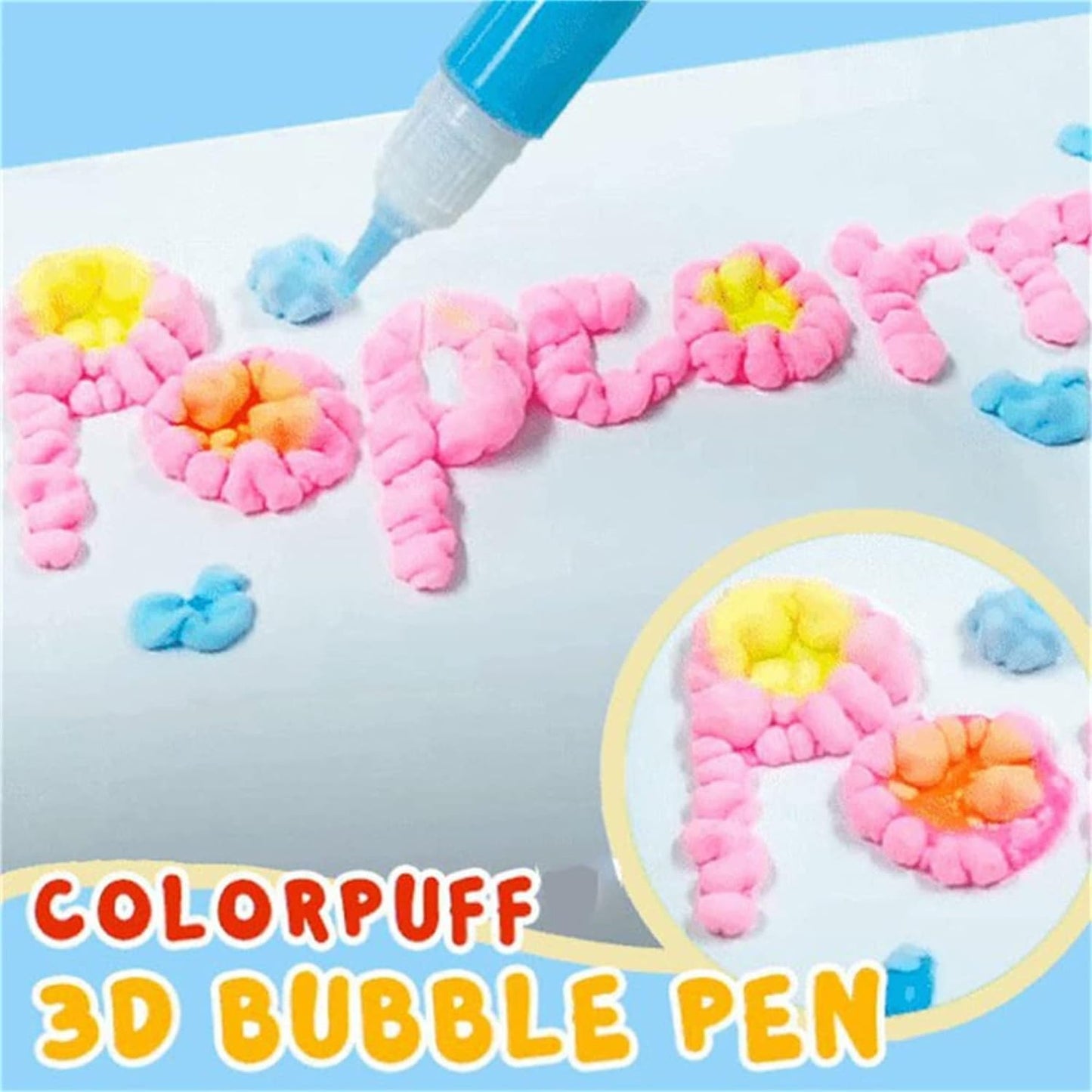 🔥Last Day 50% OFF🔥Magic Puffy Pens - Buy 3 Free Shipping