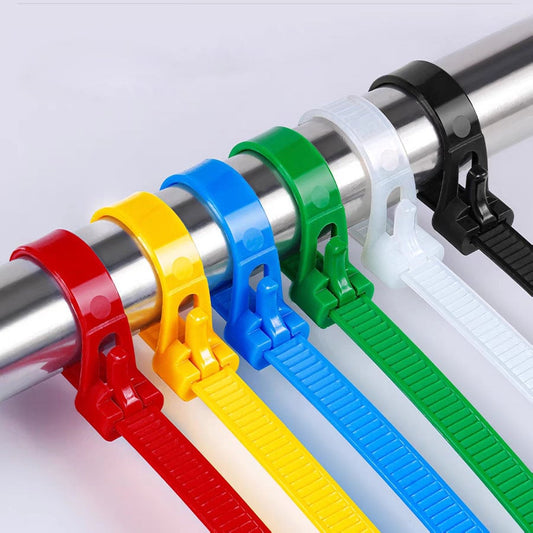 (🔥🎁2025 New Year Hot Sale🎁 48% OFF) - Buckle Self-locking Premium Nylon Cable Wire Ties