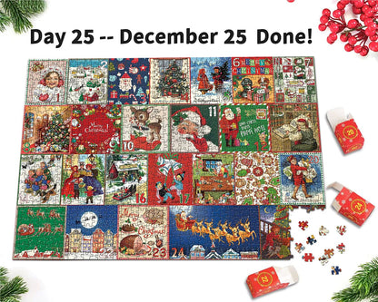🎄Christmas Advent Calendar Jigsaw Puzzle - Buy 2 Free Shipping